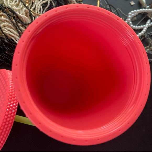 Starbucks Dragonfruit Studded Cold Cup Tumbler 16 oz NEON - Picture 10 of 13